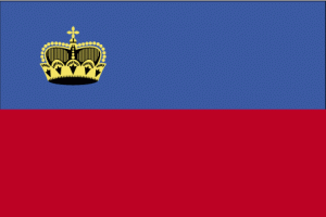 Liechtenstein zászlója