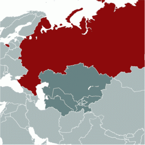 Oroszország elhelyezkedése